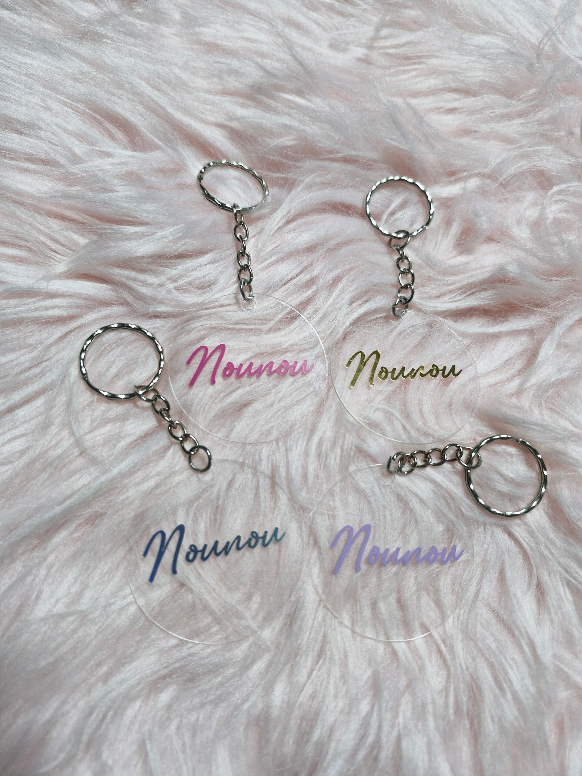 Porte-clés tata/tonton/nounou