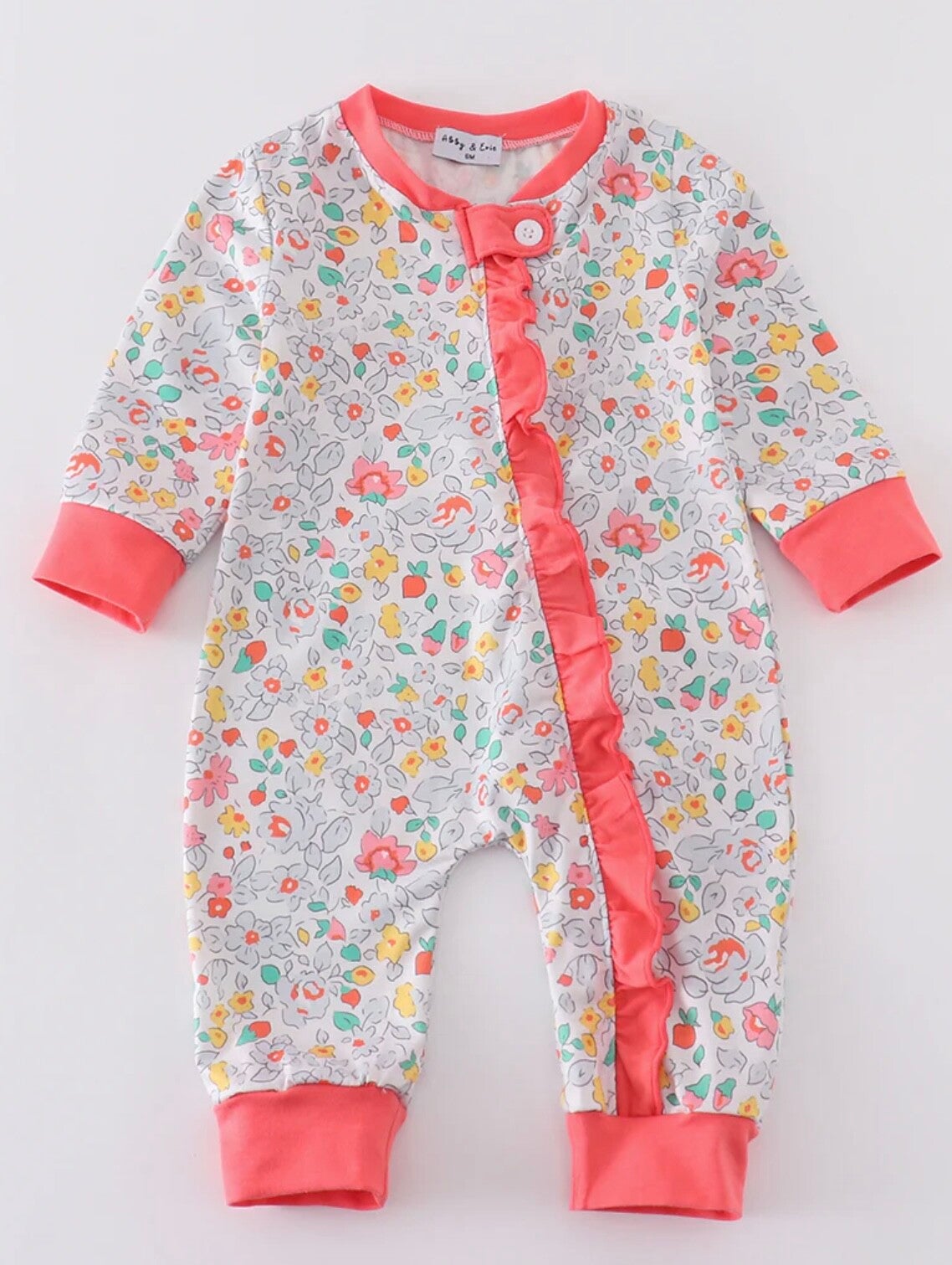 Girls Floral PJ's 2T