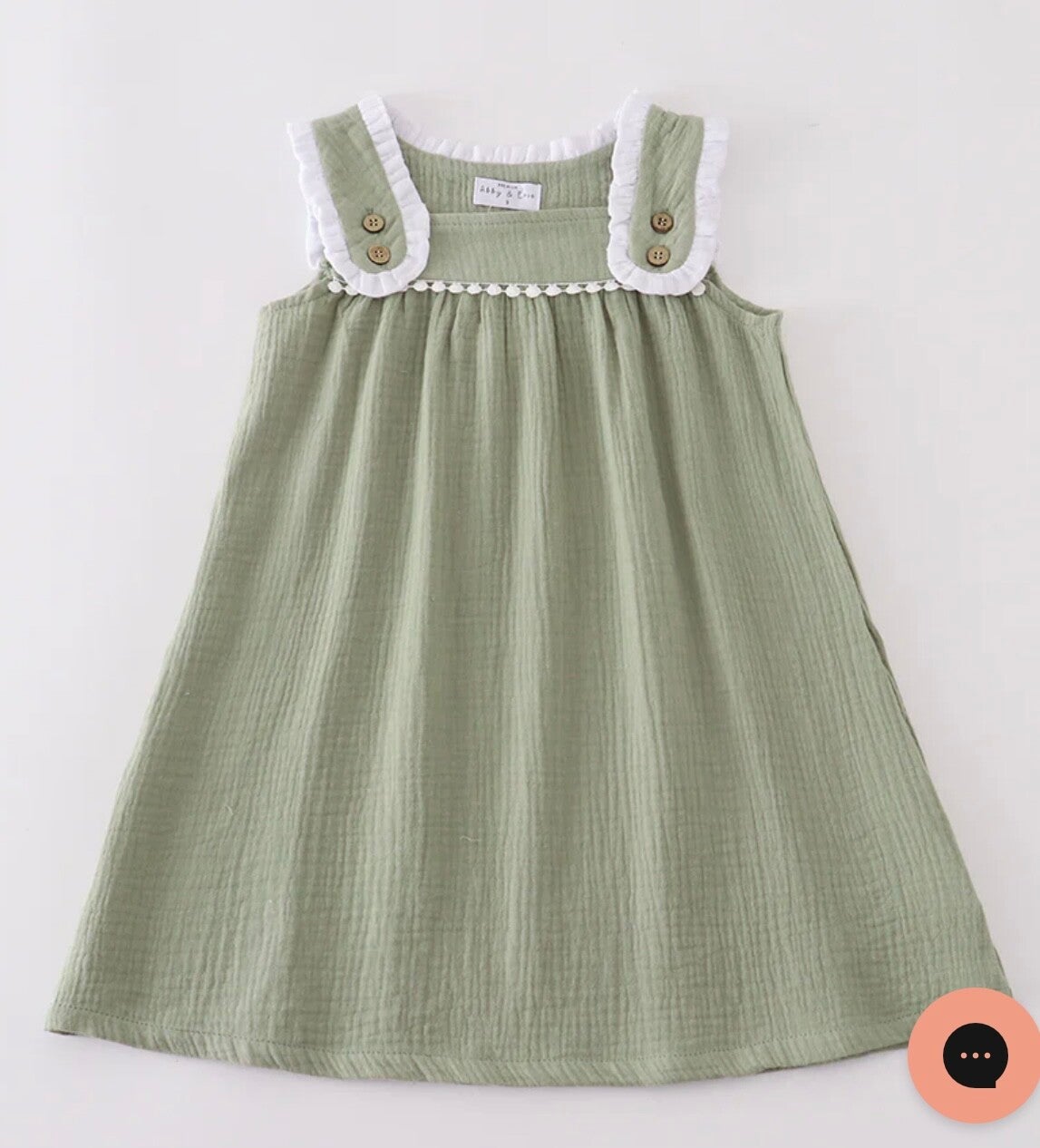 Girls Sage Dress 12M