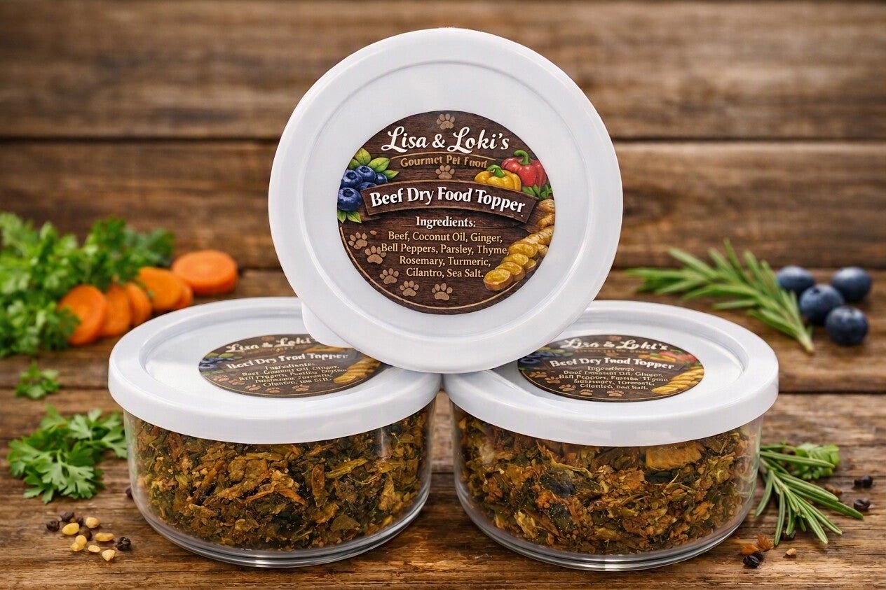 Dry Food Beef Topper