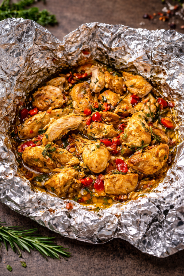 Chicken & Veggies w/ Pumpkin Rice