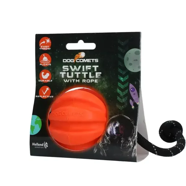 Dog Comets Swift Tuttle Met Touw – Oranje