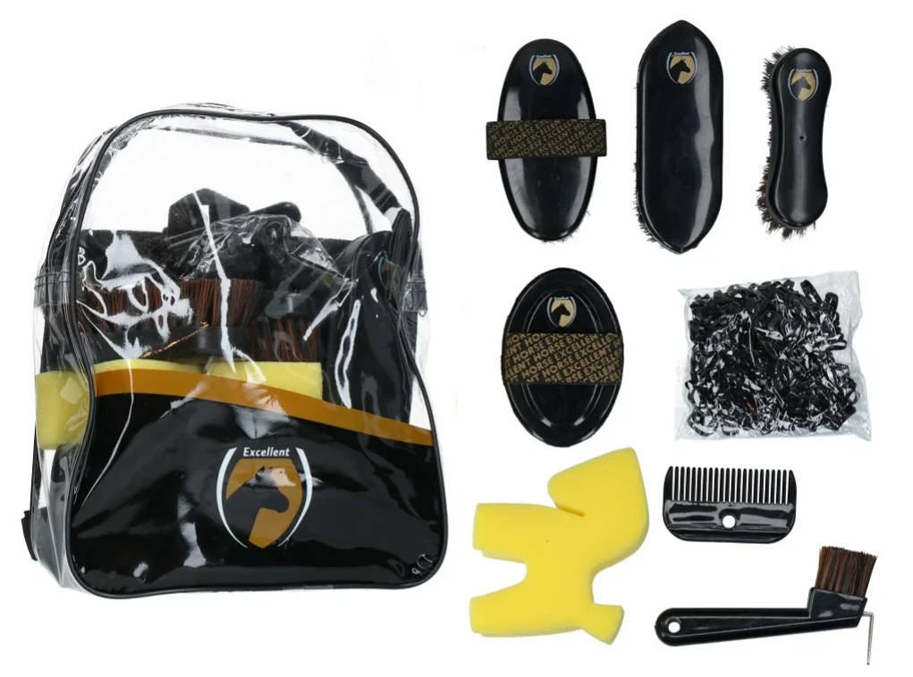 Excellent Horse Grooming Set Junior (Complete Poetstas)