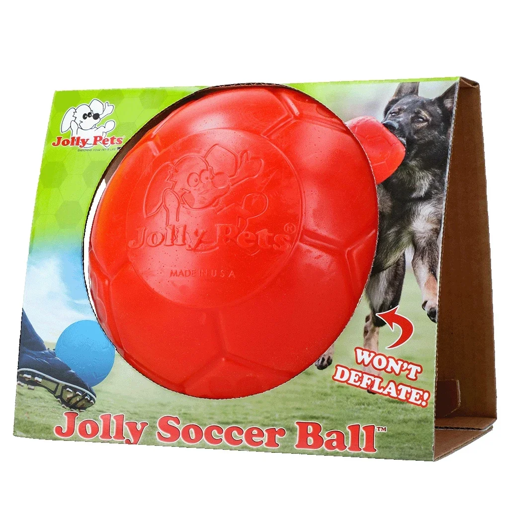 Jolly Soccer Ball – Oranje (Maat L - 20 cm)