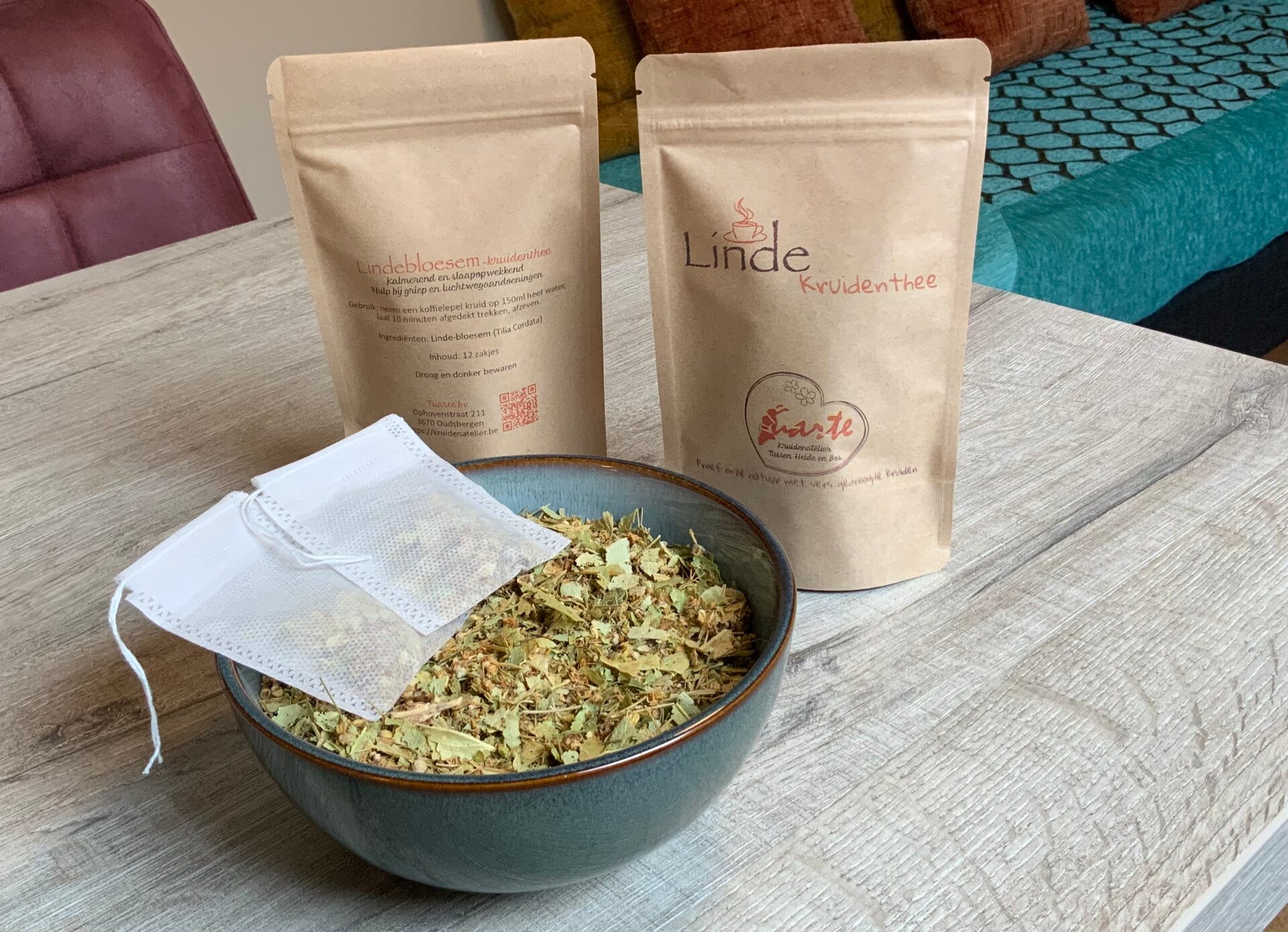 Lindebloesem kruidenthee 12 zakjes