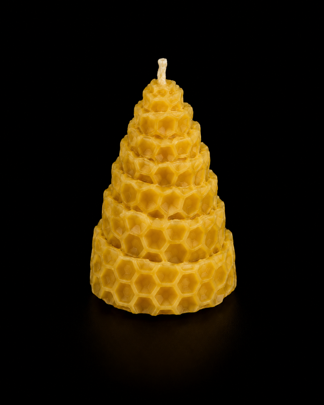 Bougie Cire d'Abeille 'Sapin' 5cm