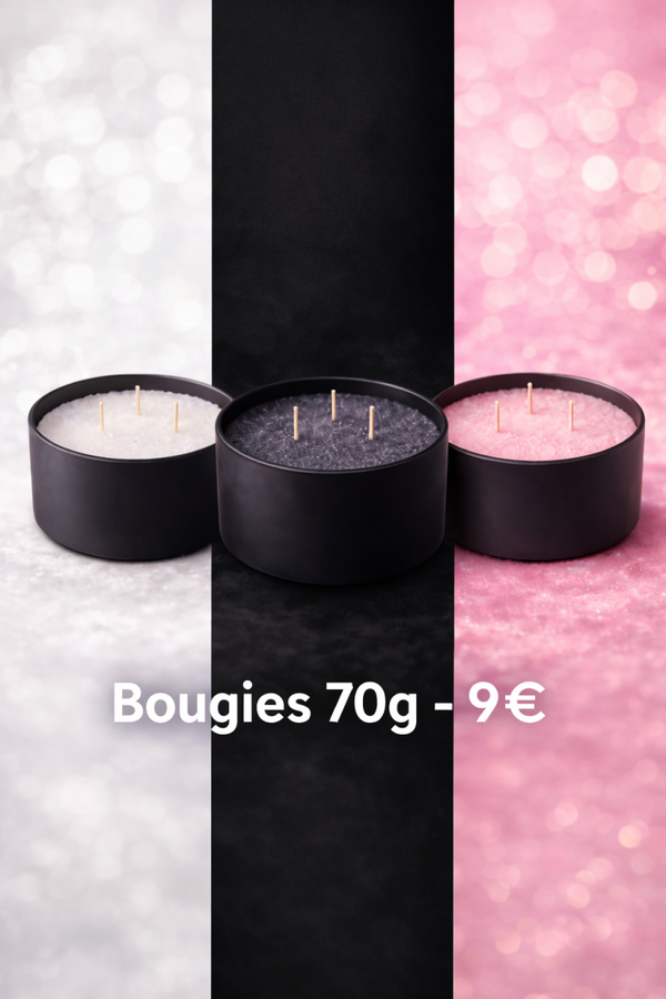 Bougies Artisanales 70g