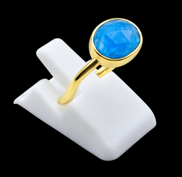 Bague Argent 925 Apatite Design