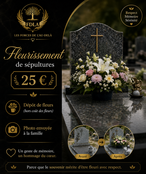 Fleurissement de la Tombe du Défunt