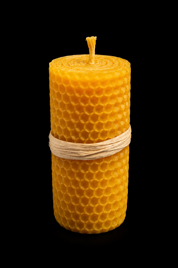 Bougie Cire d'Abeille 10x5cm