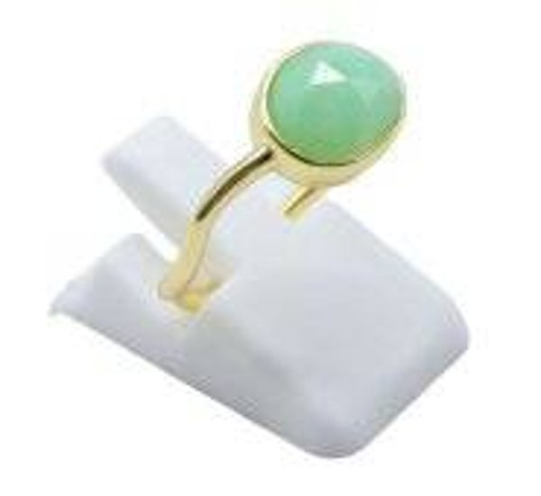 Bague Argent 925 Jade Verte Design