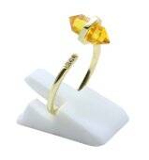 Bague Argent 925 Citrine Pointe