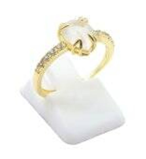 🌙 Bague Argent 925 Pierre de Lune Goutte