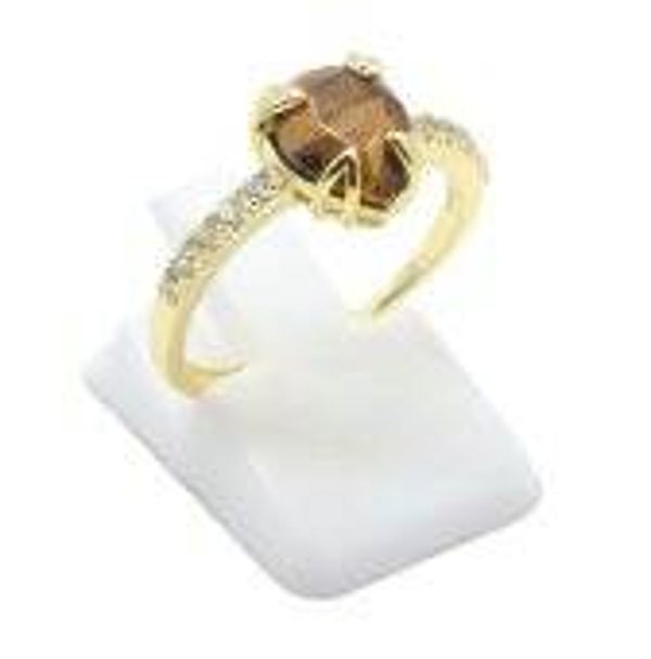 🐅 Bague Argent 925 Œil de Tigre Goutte