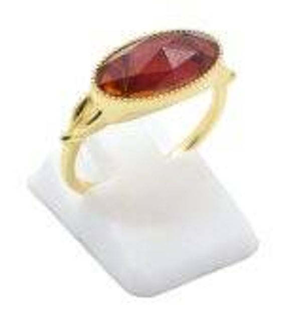 ❤️ Bague Argent 925 Grenat Ovale