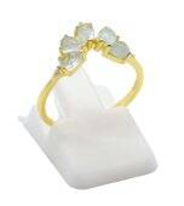 🌊 Bague Argent 925 Aigue-Marine Diadème