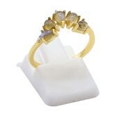 🌌 Bague Argent 925 Labradorite Diadème
