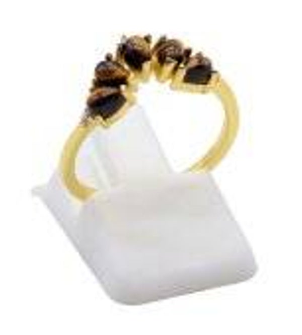🐅 Bague Argent 925 Œil de Tigre Diadème