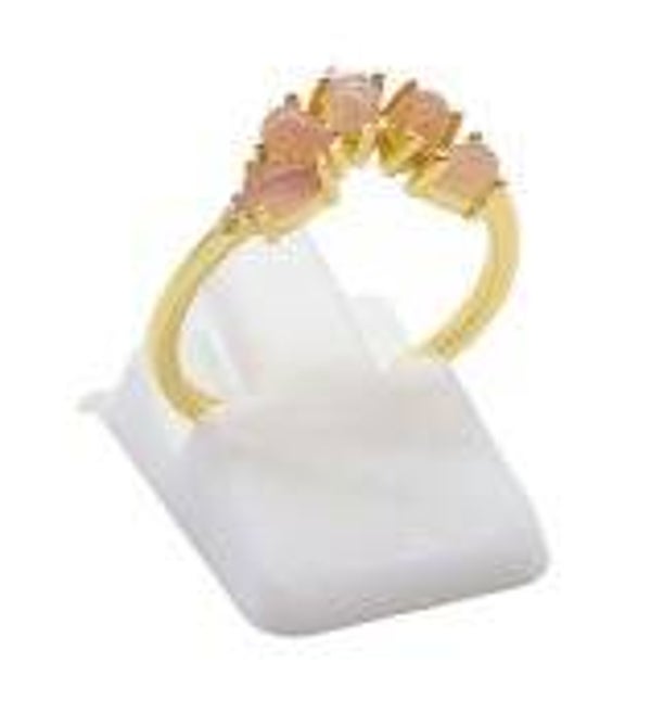 ☀️ Bague Argent 925 Pierre de Soleil Diadème