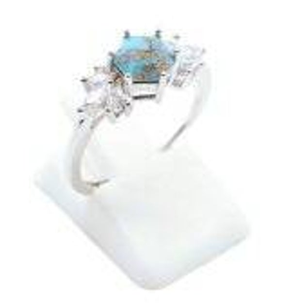 Bague Argent 925 'Flocon d'Argent' - Turquoise