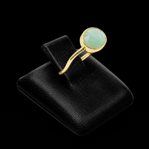Bague Argent 925 Amazonite Design