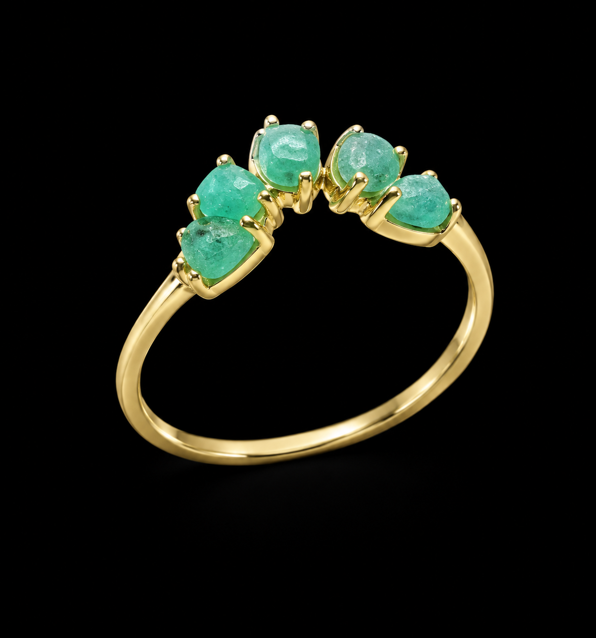 Bague Argent 925 Amazonite Diadème
