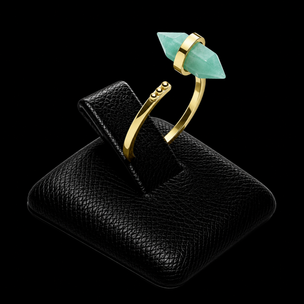 Bague Argent 925 Amazonite Pointe