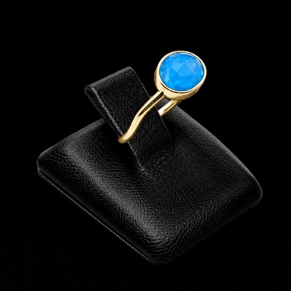 Bague Argent 925 Apatite Design