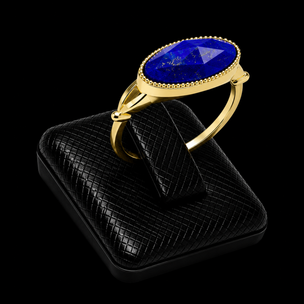 Bague Argent 925 Lapis Lazuli Ovale