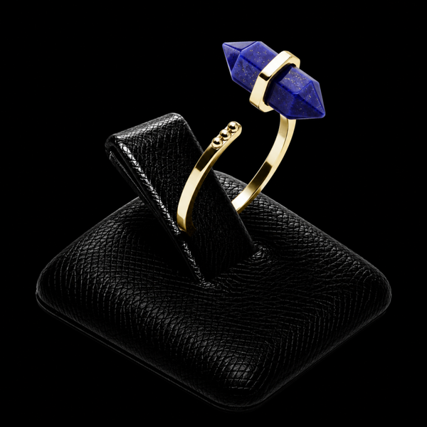 Bague Argent 925 Lapis Lazuli Pointe