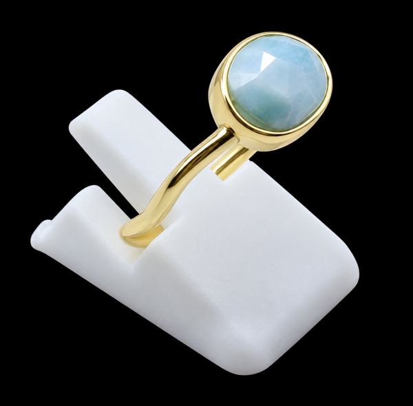 Bague Argent 925 Larimar Design