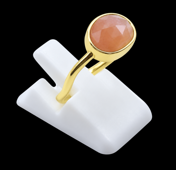 Bague Argent 925 Pierre de Soleil Design