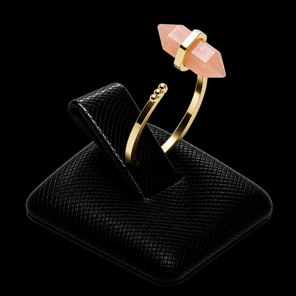 Bague Argent 925 Pierre de Soleil Pointe