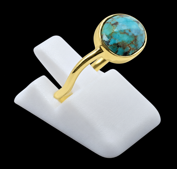 Bague Argent 925 Turquoise Design