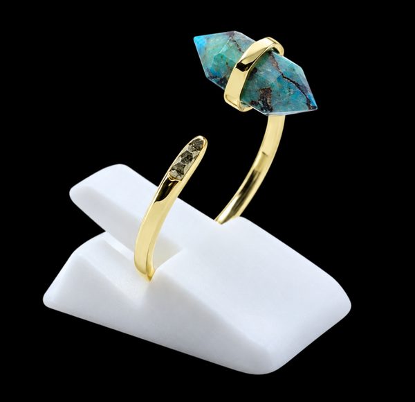 Bague Argent 925 Turquoise Pointe