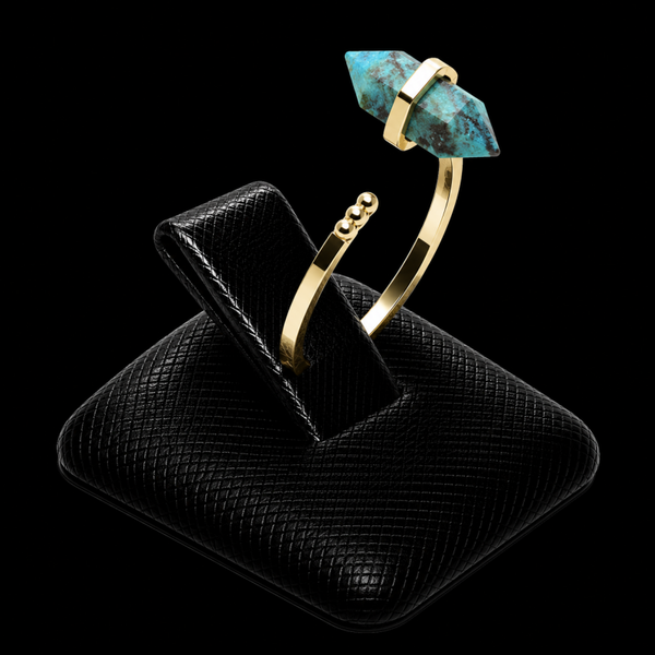 Bague Argent 925 Turquoise Pointe