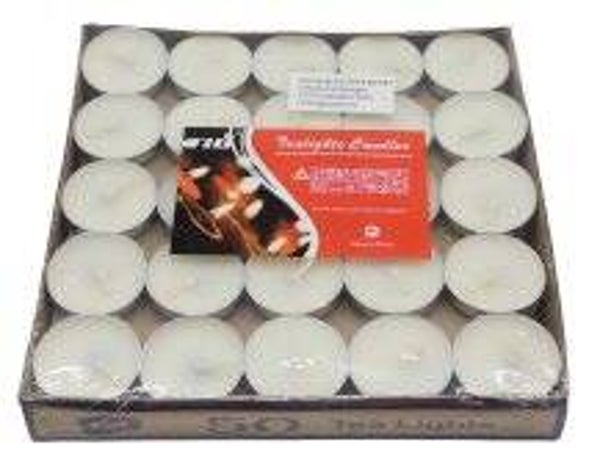 Bougies Chauffe-Plat neutres - Lot de 50pcs