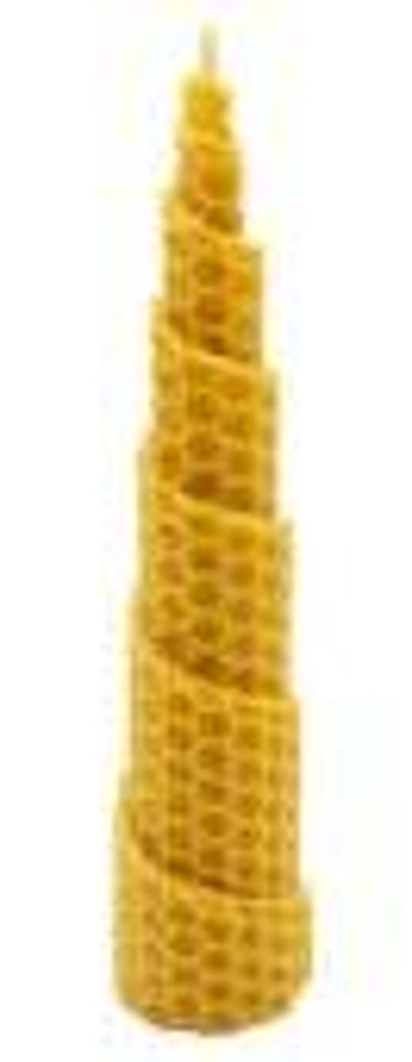 Bougie Cire d'Abeille 'Burj Khalifa' 15cm