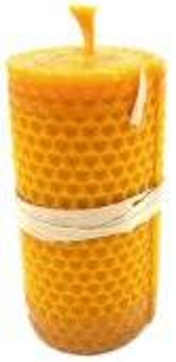 Bougie Cire d'Abeille 10x5cm