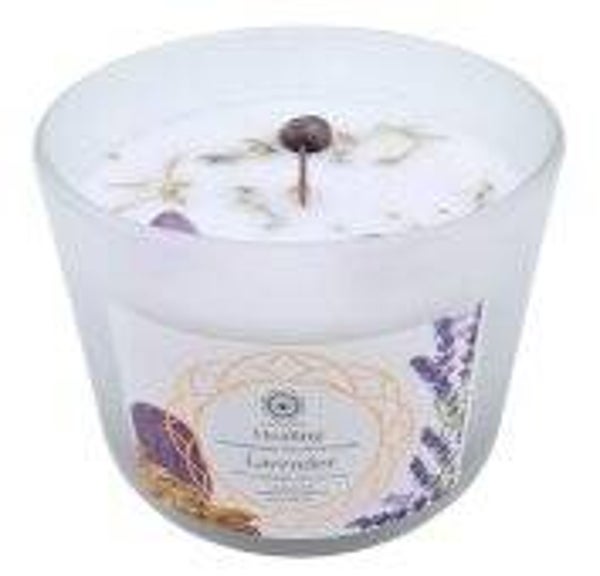 Bougie Green Tree 'Guérison' Améthyste + Lavande 256g