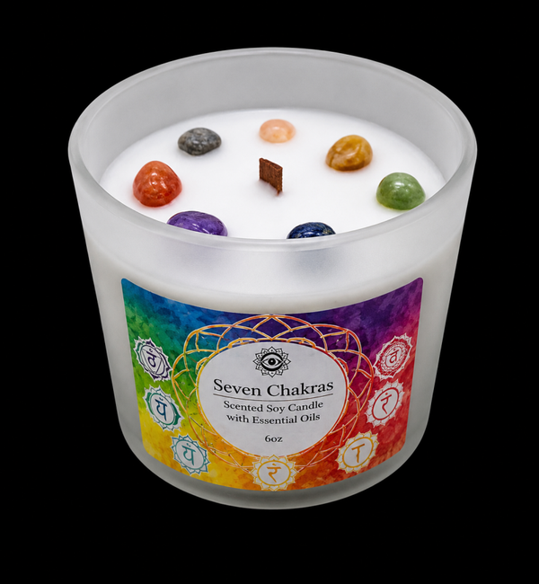 Bougie Green Tree '7 Chakras' Nag Champa 256g