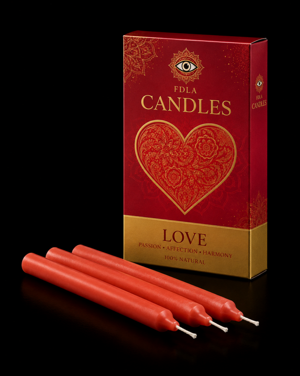 Bougies Rituel Amour - 10pcs