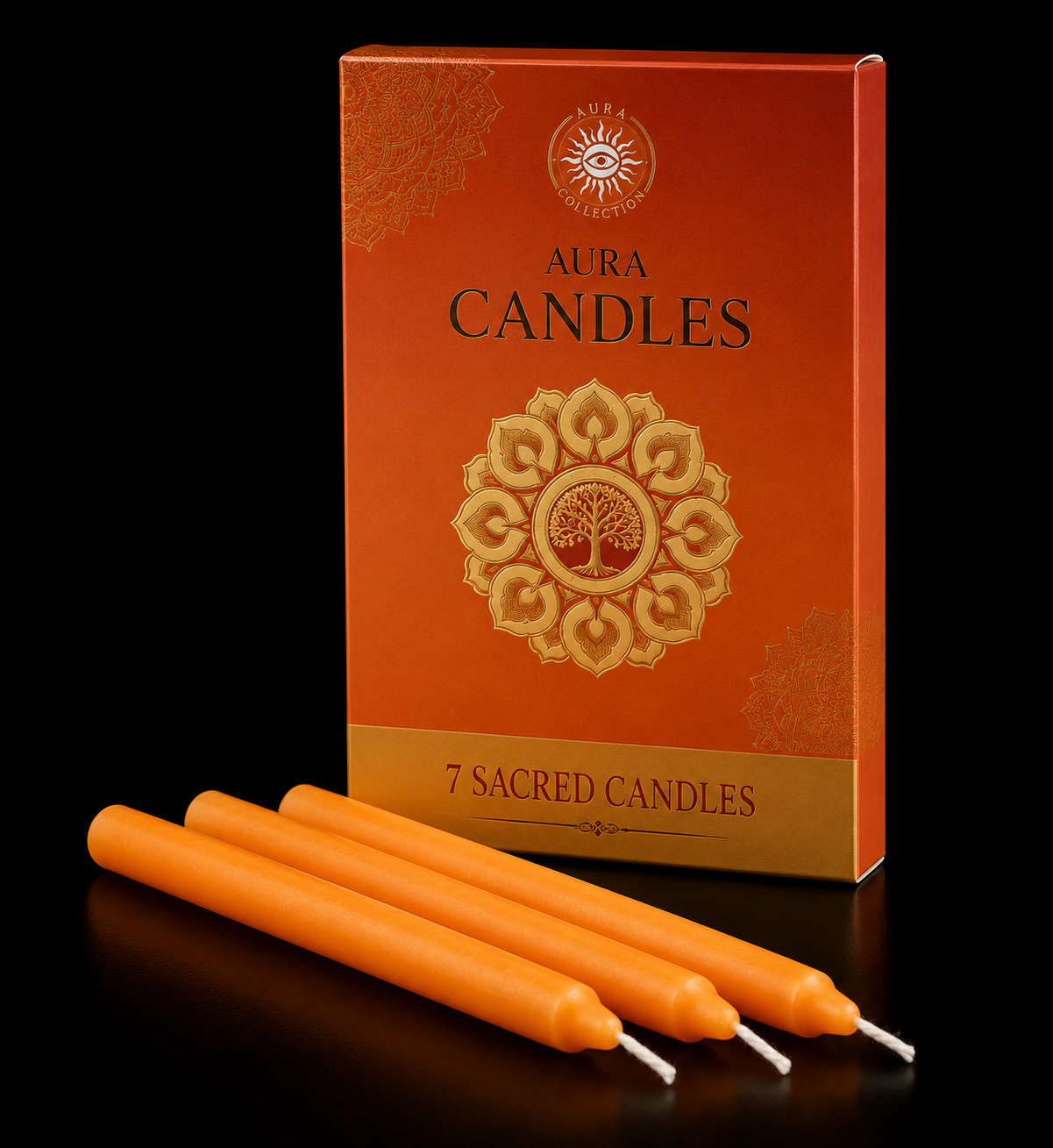 Bougies Rituel Energie Positive - 10pcs
