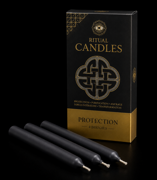 Bougies Rituel Protection - 10pcs