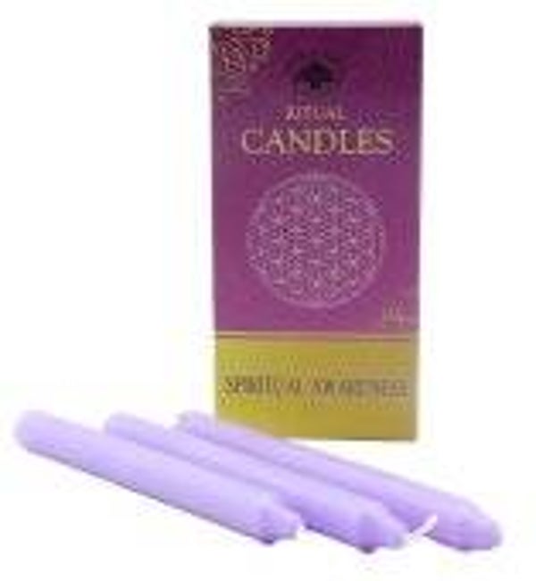 Bougies Rituel Conscience Spirituelle - 10pcs