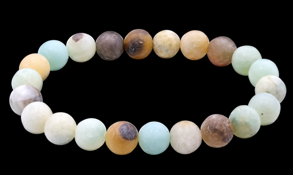 Bracelet Amazonite Multi perles 10mm