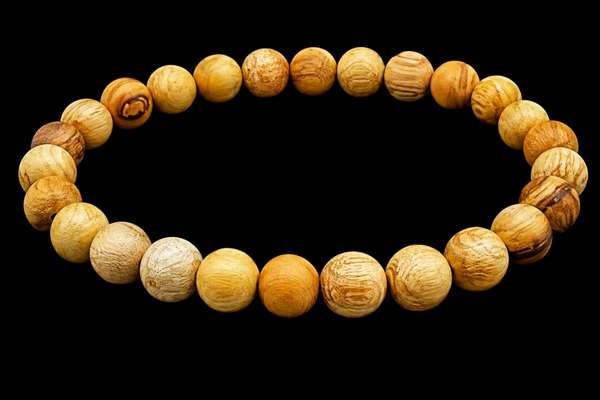 Bracelet Perles Palo Santo 10mm