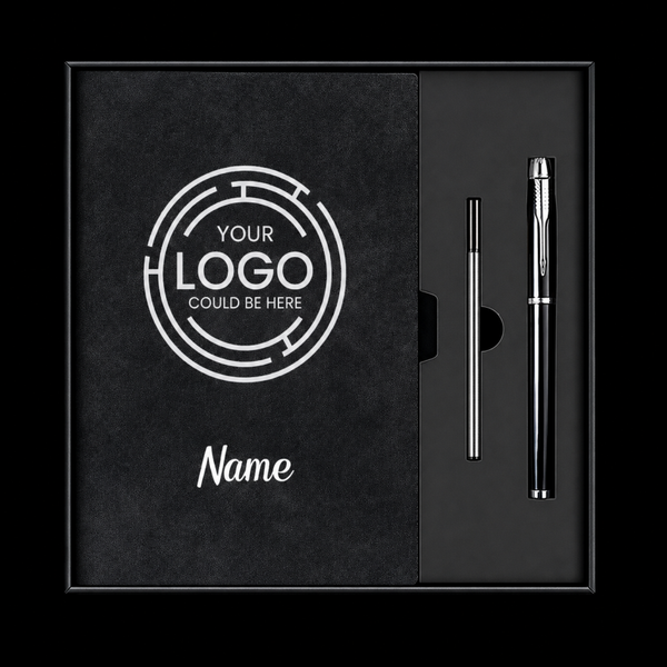 Journal A5 personnalisable – Coffret premium