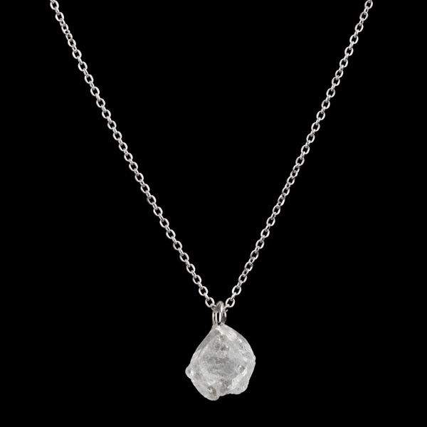 Collier Argent 925 'Cristal Sauvage' - Pierre de Lune