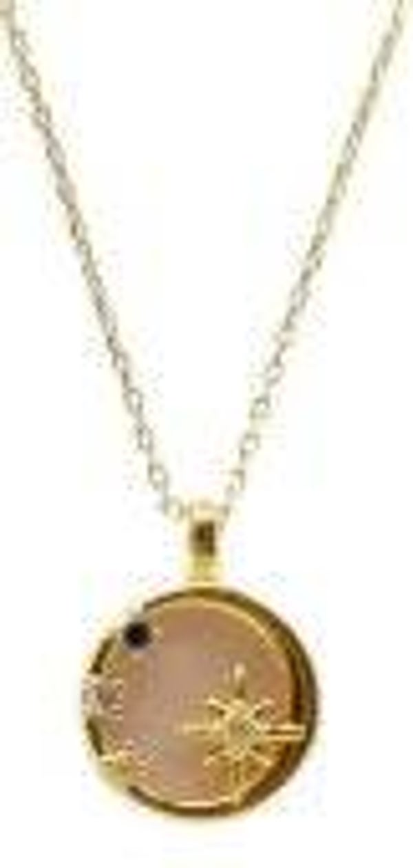 Collier Argent 925 Quartz Rose & Etoiles